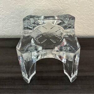 Chantal Food Stand Glass Trivet Unique Vintage Plant Stand Centerpiece Decor